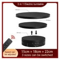 thumbnail image 2 of Electric Rotating Visualizer 360° Turntable 3 Speeds Regulation USB Charge Display Stand For Video Shooting Prop Jewelry Shoes ,Quiet and Smooth, 2 of 7