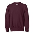 thumbnail image 1 of Hanes ComfortBlend EcoSmart Chandail à Col Rond pour Garçon, G, Bordeaux, 1 of 1