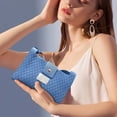 thumbnail image 5 of Knitted Travel Bag Summer Leisure Key Wallet Women's Mobile Phone Bag, 5 of 5