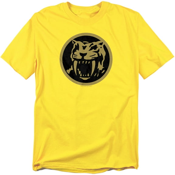 Power Rangers T-Shirt Yellow Ranger Logo Unisex Graphic Tee for Men & Women