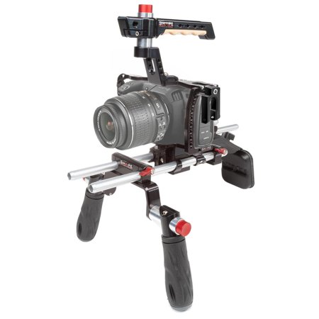 UPC: 0629266008720 | Shape Cage Kit with Offset Shoulder Mount for Blackmagic Pocket Cinema Camera 4K