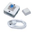 thumbnail image 1 of maskred Clavier USB Mini 1 Touche Programmation Rétroéclairage RGB pour Bureau Interrupteur Bleu, 1 of 1