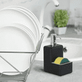 thumbnail image 2 of Dispensador Xtellar De Jabon Liquido Con Esponja Para Baño Y Cocina Color Negro, 2 of 3