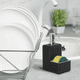 thumbnail image 2 of Dispensador Xtellar De Jabon Liquido Con Esponja Para Baño Y Cocina Color Negro, 2 of 3