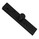 thumbnail image 5 of Bisagra de pivote de puerta Rotación de 360 ​​​​° Bisagra de puerta oculta Bisagra de puerta oculta Bisagra doméstica Rotación de acero inoxidable Bisagras de pivote de puerta oculta Hardware Negro M, 5 of 8