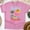 Azalea, variant on Flamingo Surfing Paradise T-Shirt – Fun Summer Beach Graphic Tee, White, Size M