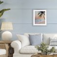 thumbnail image 3 of Stupell Industries Tropical Tranquil Sunset & Beach Palm Gray Framed Print Under Glass, 13 x 16, by Creative Studio, 3 of 8
