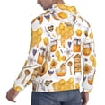 thumbnail image 6 of Junzan Honey Bee Set for Men's Hoodie - Fall Pullover Hooded Sweatshirt-Hooded Sweatshirt for Men - Men's Stylish Sweatshirt for Winter & Autumn-4X-Large, 6 of 7