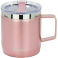 thumbnail image 5 of Drinco 14-Ounce Double-Wall Vacuum-Sealed Stainless Steel Coffee Mug, Bling Rose Gold, 5 of 5