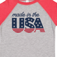 thumbnail image 4 of Inktastic Made in the USA Patriotic Stars and Stripes Boys or Girls Toddler T-Shirt, 4 of 5