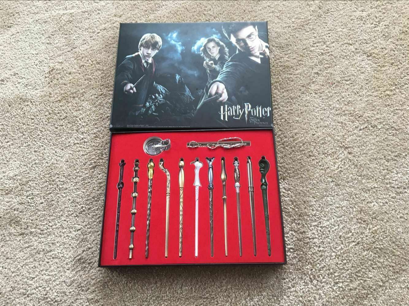 New 11 PCS Harry Potter Hermione Dumbledore Voldemort Magic Wands Halloween Gift - image 2 of 4