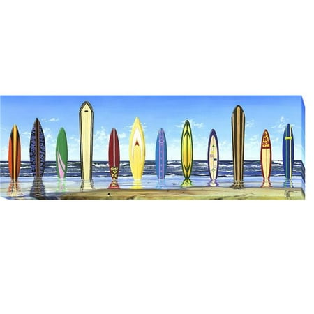 

Artistic Home Gallery 1236B277IG Board Stiff by Scott Westmoreland Custom Gallery-Wrapped Canvas Giclee Art - Ready to Hang 12 x 36 x 1.5 in.