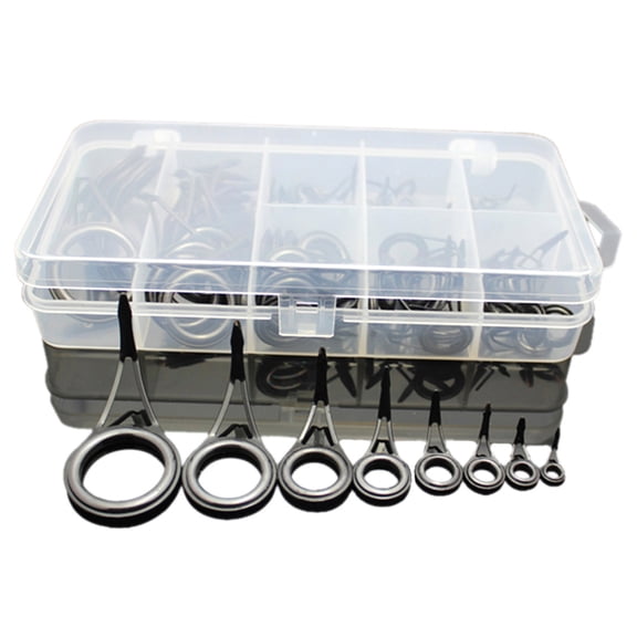 Rod ,Eyes Kit Various Sizes Rod Line Eyes Rod Line Sizes Rod Kit Set 75pcs Various Sizes Fapao Qisuo Huiop