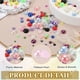 thumbnail image 3 of 1300Pcs Perla Media, Perlas Imitación Plásticas Planas de 6mm Cabochón para Manualidades DIY Ropa (Beige AB), 3 of 6