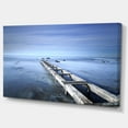 thumbnail image 2 of Design Art - Ciel Bleu Foncé et Grand Quai, 2 of 3