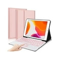 thumbnail image 1 of Étui Clavier à Pavé Tactile pour iPad 10e Génération 10,9 Po 2022 avec Rétroéclairage, Pavé Tactile, Étui Support avec Clavier Sans Fil Détachable, Porte-Crayon, 1 of 7
