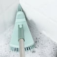 thumbnail image 4 of 2023 Summer Home and Kitchen Gadgets Savings Clearance! WJSXC Tub Tile Cleaner Brush with Long Handle ,Shower Brush Cleaner Toolfor Bathroom Bathtub Toilet Floor Kitchen Baseboard Cleaner Green, 4 of 6