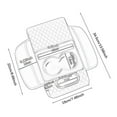 thumbnail image 7 of Nishiyuenyi Generic Car Center Pad Anti Slip with Cup Holder for Sedan Auto C, 7 of 7