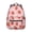 Strawberry and Blossom, variant on Strawberry Pink Pattern Backpack for School, Cute School Bag with Adjustable Shoulder Straps and Padded Back, 15.3"x11"x7.1"