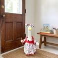 thumbnail image 5 of Back to School Porch Goose Outfits, Student Goose Outfit with Red School Bag and Bow Headband for Home School Classroom 23 Inch Goose Statue Lawn Patio Yard Garden Decor, 5 of 9
