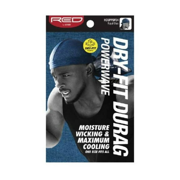 KISS - RED POWER DRI-FIT DURAG (ROYAL BLUE)