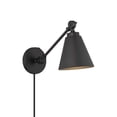 thumbnail image 5 of Meridian M90108NB 1-Light Wall Sconce in Natural Brass (Set of 2), 5 of 7
