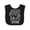 Black and White, variant on Inktastic My Fist New Year 2026 Horse Boys or Girls Baby Bib