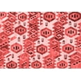 thumbnail image 1 of Ahgly Company Machine Washable Indoor Rectangle Abstract Red Modern Area Rugs, 7' x 10', 1 of 4