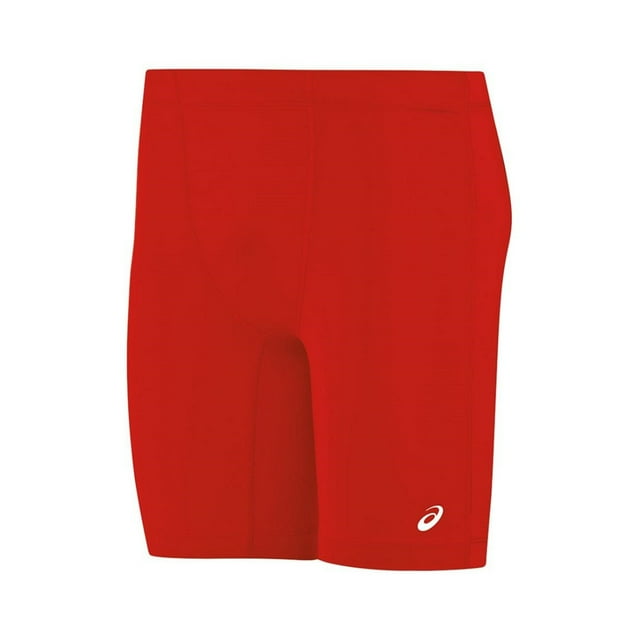 ASICS Mens Enduro Fitted Athletic Workout Shorts, Red, XX-Large