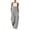 *Gray, variant on VBVC Women's Baggy Adjustable Strap Cargo Overalls , Sleeveless Wide Leg Jumpsuit Romper For Women , Ladies' Casual Bib Pants with Pockets, Army Green , S-2XL