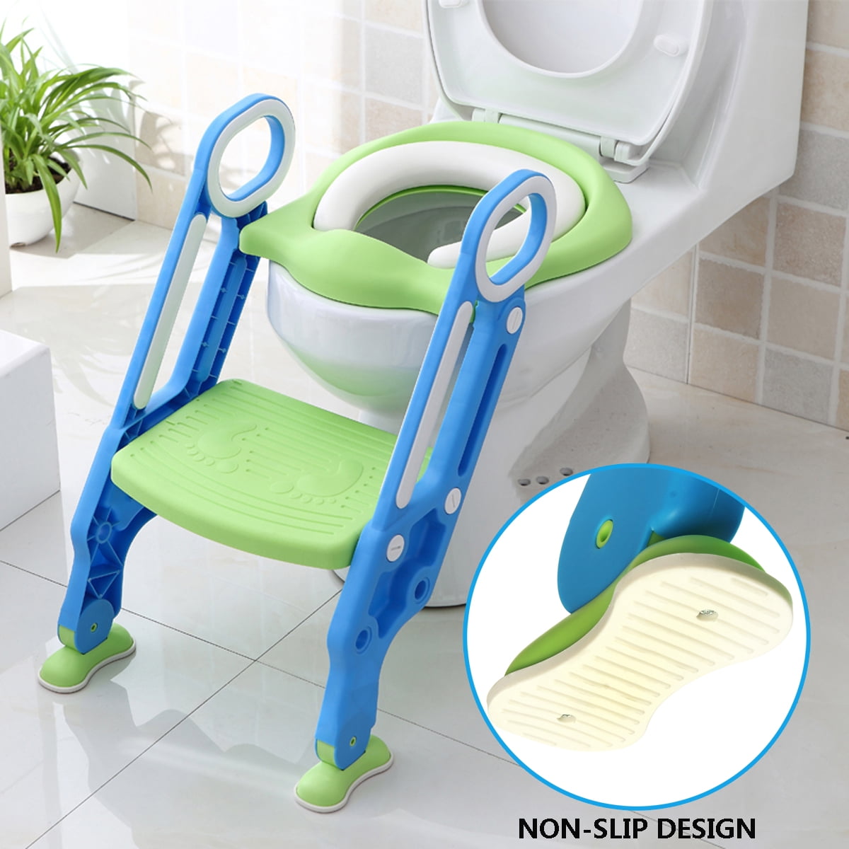 green Baby Potty Toilet Car WC For Kids Toilet Trainer Girls Seat Chair Comfortable Portable Animal Pot Children Toilet for Baby Girls