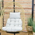 thumbnail image 3 of Vivere Deluxe Nest Combo with Premium Outdoor Fabric and Extra Plush Cushion - Cappuccino, 3 of 6
