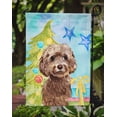 thumbnail image 3 of Carolines Treasures BB9409GF Brown Cockapoo Christmas Flag - Garden Size, 3 of 3