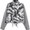 Grey, variant on Womens Stand Collar Zip Up Lightweight Jacket Casual Plaid Outerwears with Pockets for Everyday Spring Fall Layering (Grey M)