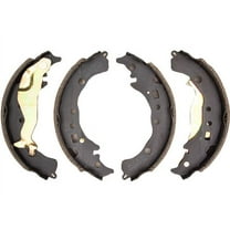Rear Brake Shoe Set - Compatible with 2009 - 2019 Toyota Corolla 2010 2011 2012 2013 2014 2015 2016 2017 2018