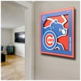 thumbnail image 3 of YTF MLB Chicago Cubs 3D Logo Series Wall Art 12x12, 3 of 4