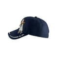 thumbnail image 3 of Gravity Threads Native Pride Adjustable Baseball Hat - Howling Wolf - Navy, 3 of 4
