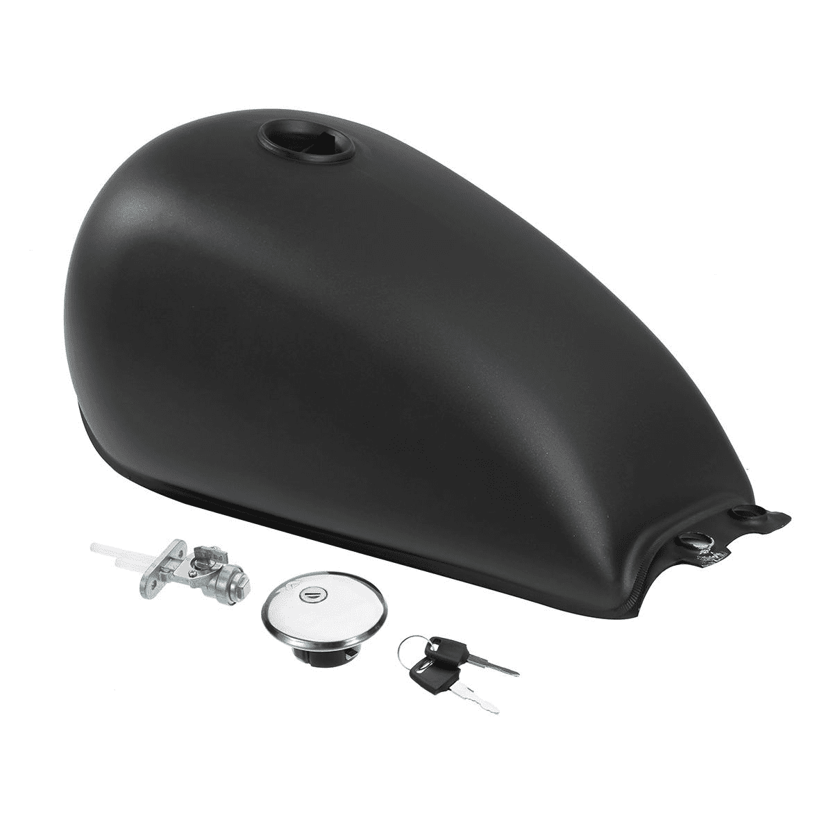 Motorcycle 9L 2.4 Gallon Cafe Racer Vintage Fuel Gas Tank for