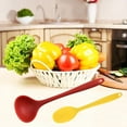 thumbnail image 5 of Los utensilios de cocina fijaron, utensilios de cocina del silicón de 2 piezas, utensilios de cocina antiadherentes amistosos y resistentes al calor, 5 of 5