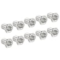 thumbnail image 1 of Unique Bargains 15mm Long Pipe Hexagon Countersunk Flat Head M10 Thread Lamp Rod 10 Pack, 1 of 5