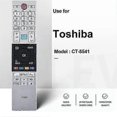 thumbnail image 3 of CT-8541 For TOSHIBA Smart Television Plastic Remote Control TV Replacement Remote, 3 of 4