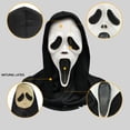 thumbnail image 2 of Máscara Halloween Látex Grito Disfraz para Adultos Cosplay, 2 of 5