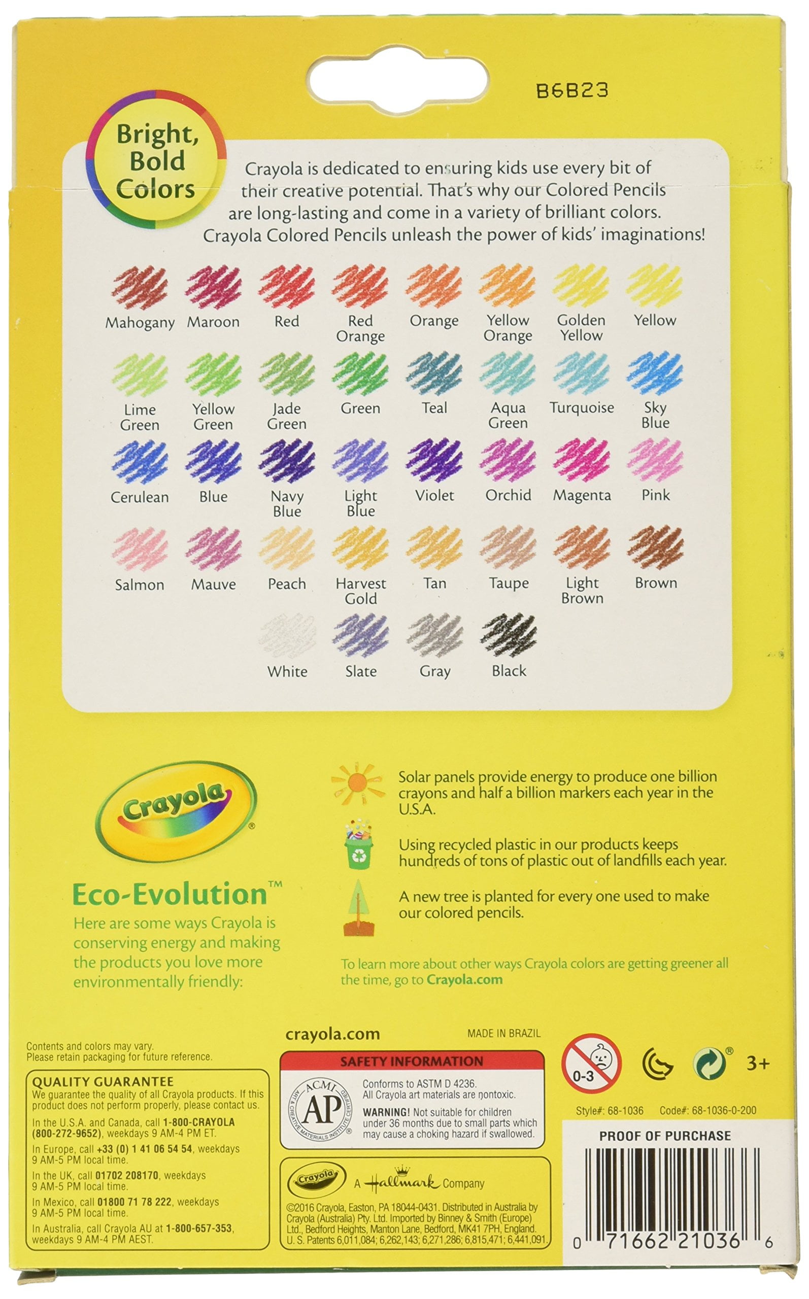 Download Crayola; Erasable Colored Pencils; Art Tools; 36 Count; Perfect For Art Projects And Adult ...
