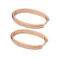thumbnail image 1 of Pendientes de Plata Minnieouse Para Mujer Y Niña Oro Rosa Oval, 1 of 6