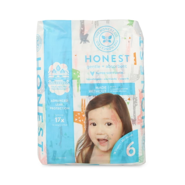 BABY CARE PAÑALES ETAPA 6 JIRAFAS 18PZS HONEST CARE Baby Care Pañales Etapa 6 Jirafas 18Pzs