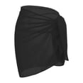 thumbnail image 5 of Swimsuit Coverup for Women Short Sarongs Lightweight Sheer Chiffon Wraps Beach Cover Up Swimwear, 5 of 5