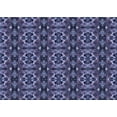 thumbnail image 1 of Ahgly Company Machine Washable Indoor Rectangle Transitional Periwinkle Purple Area Rugs, 2' x 4', 1 of 7