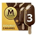 thumbnail image 2 of Magnum Double Caramel Ice Cream Bar, 3 x 90 ml, 2 of 7