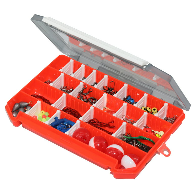 254pcs Fishing Essentials Kit: Hooks, Buoys, Tackle Box & More - Perfect  for Rock Fishing!