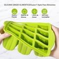 thumbnail image 3 of Moldes para Paletas de Hielo Silicona 12 Cavidades, Juego de Hielos Molde con Embudo, Sin BPA y Reutilizables, Ideal para Helado, Cepillos y Palos, Color Verde, 3 of 4